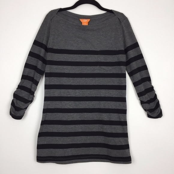 Joe Fresh Striped Tee Long Body Small - Picture 1 of 6